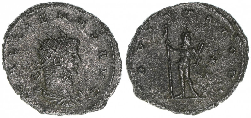 Gallienus 253-268
Römisches Reich - Kaiserzeit. Antoninian. Av. GALLIENVS AVG Rv...