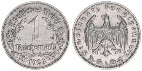 Deutsches Reich 1919-1945
Ostmark. 1 Reichsmark, 1939 B. Wien
4,72g
AKS 36
vz-