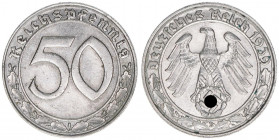 Deutsches Reich 1919-1945
Ostmark. 50 Reichspfennig, 1939 B. Wien
3,52g
AKS 42
ss/vz