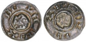 Bela III.-IV. 1172-1196
Ungarn. Brakteat. 0,21g
Huszar 200
vz