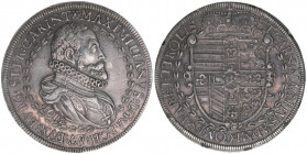 Erzherzog Maximilian 1590-1618
Taler, 1613. Hall
28,48
ex Rauch 36 e-Auktion, 2065
Fassungsspuren
ss