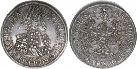 Leopold I. 1657-1705
Doppeltaler, ohne Jahr. Hall
57,49g
MT 708
ss/vz