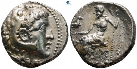 Eastern Europe. Imitations of Alexander III of Macedon 300-200 BC. Tetradrachm AR