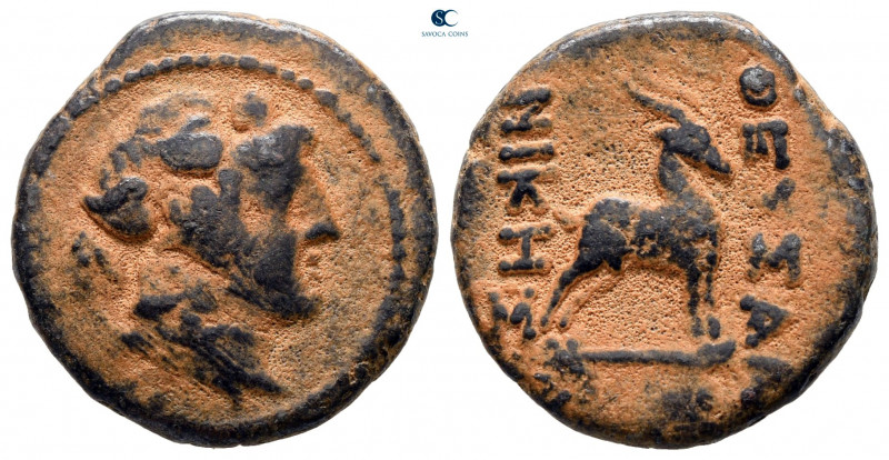 Macedon. Thessalonica circa 187-131 BC. 
Bronze Æ

17 mm, 5,33 g



very ...