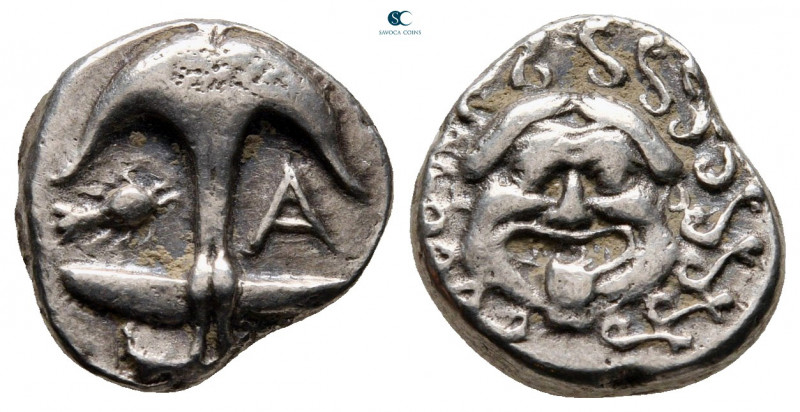 Thrace. Apollonia Pontica circa 480-450 BC. 
Drachm AR

12 mm, 3,20 g



...