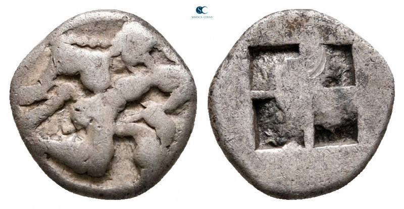 Thrace. Thasos circa 525-463 BC. 
Obol AR

10 mm, 0,88 g



nearly very f...