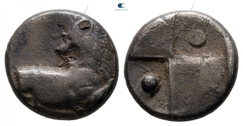 The Thracian Chersonese. Chersonesos circa 386-338 BC. 
Hemidrachm AR

11 mm,...