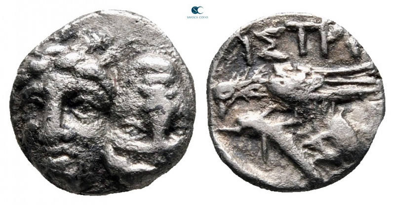 Moesia. Istrus circa 400-350 BC. 
Diobol AR

10 mm, 1,41 g



very fine