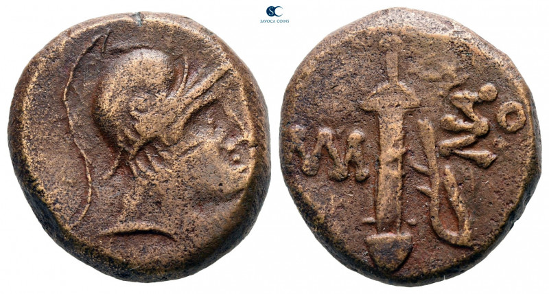 Pontos. Amisos. Time of Mithradates VI Eupator circa 120-63 BC. 
Bronze Æ

16...