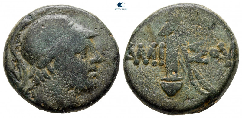 Pontos. Amisos. Time of Mithradates VI Eupator circa 120-63 BC. 
Bronze Æ

19...