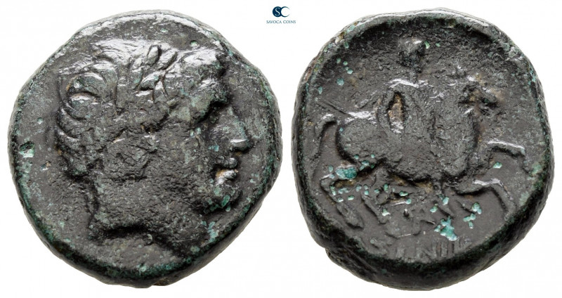 Kings of Bithynia. Nikaia. Nikomedes I 280-250 BC. 
Bronze Æ

16 mm, 6,29 g
...