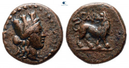 Troas. Gargara circa 200-0 BC. Bronze Æ
