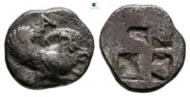Ionia. Klazomenai circa 480-400 BC. Diobol AR