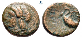 Ionia. Leukai circa 350-300 BC. Bronze Æ