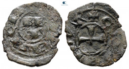 Corrado II AD 1254-1258. Kingdom of Sicily. Messina or Palermo. Denaro Ae