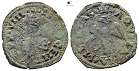Innocenzo VIII AD 1485-1486. Papal State, Aquila. Cavallo Æ