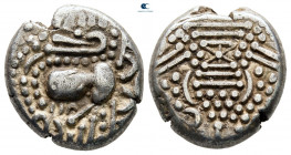 AD 950-1050. Post-Gupta (Chaulukya-Paramara).. Drachm, Ar