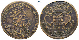 France. Louis XIII AD 1610-1643. Jetoni Æ