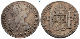 Spain. Potosí. Charles III AD 1759-1788. 2 Reales