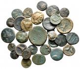 Lot of ca. 30 greek bronze coins / SOLD AS SEEN, NO RETURN!
fine
