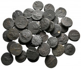 Lot of ca. 40 greek bronze coins / SOLD AS SEEN, NO RETURN!nearly very fine