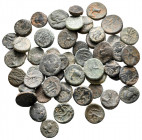 Lot of ca. 56 greek bronze coins / SOLD AS SEEN, NO RETURN!nearly very fine