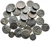 Lot of ca. 25 greek bronze coins / SOLD AS SEEN, NO RETURN!very fine