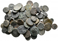 Lot of ca. 75 greek bronze coins / SOLD AS SEEN, NO RETURN!nearly very fine