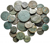 Lot of ca. 35 roman provincial bronze coins / SOLD AS SEEN, NO RETURN!fine