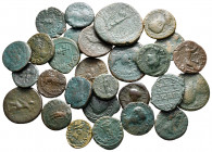 Lot of ca. 28 roman provincial bronze coins / SOLD AS SEEN, NO RETURN!fine