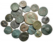 Lot of ca. 20 roman provincial bronze coins / SOLD AS SEEN, NO RETURN!fine