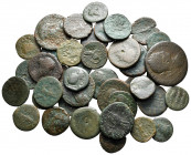Lot of ca. 40 roman provincial bronze coins / SOLD AS SEEN, NO RETURN!fine