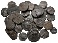 Lot of ca. 40 roman provincial bronze coins / SOLD AS SEEN, NO RETURN!nearly very fine