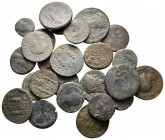Lot of ca. 25 roman provincial bronze coins / SOLD AS SEEN, NO RETURN!fine