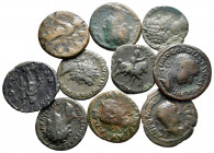 Lot of ca. 10 roman coins / SOLD AS SEEN, NO RETURN!nearly very fine