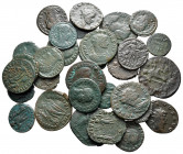 Lot of ca. 31 roman bronze coins / SOLD AS SEEN, NO RETURN!nearly very fine