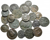 Lot of ca. 20 roman bronze coins / SOLD AS SEEN, NO RETURN!nearly very fine