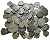 Lot of ca. 70 roman bronze coins / SOLD AS SEEN, NO RETURN!nearly very fine