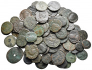 Lot of ca. 70 roman bronze coins / SOLD AS SEEN, NO RETURN!fine