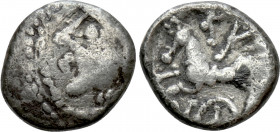 WESTERN EUROPE. Central Gaul. Lingones. Quinarius (1st century BC). "Kaletedou" type