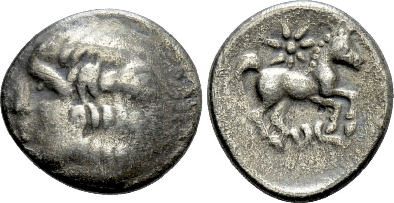 CENTRAL EUROPE. Boii. Hemidrachm (2nd-1st centuries BC). "Stern" Type. 

Obv: ...