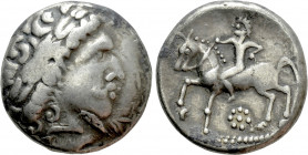 EASTERN EUROPE. Pannonia. Tetradrachm (2nd century BC). "Gallierkopf" type