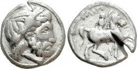 EASTERN EUROPE. Imitations of Philip II of Macedon (2nd-1st centuries BC). Tetradrachm