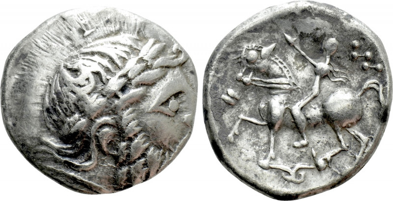 EASTERN EUROPE. Imitations of Philip II of Macedon (3rd century BC). Tetradrachm...