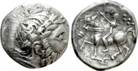 EASTERN EUROPE. Imitations of Philip II of Macedon (3rd century BC). Tetradrachm. Mint in the northern Carpathian region. W-reiter Type