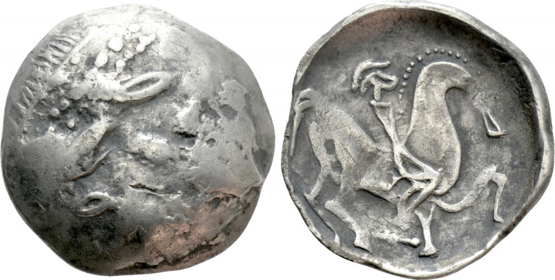 EASTERN EUROPE. Imitations of Philip II of Macedon (2nd century BC). Tetradrachm...