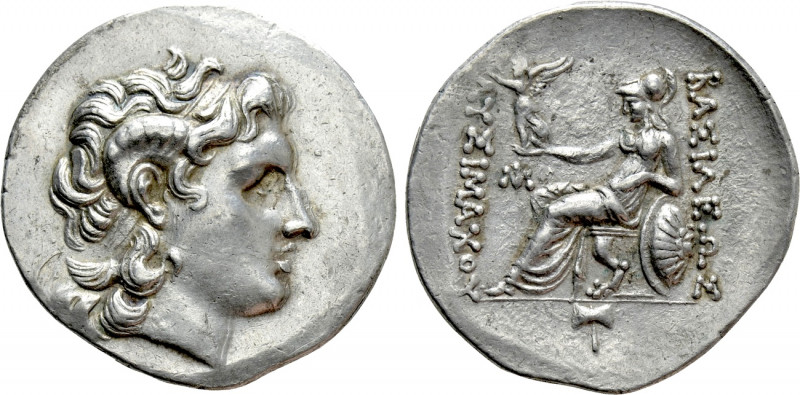 KINGS OF THRACE (Macedonian). Lysimachos (305-281 BC). Tetradrachm. Tenedos. 
...