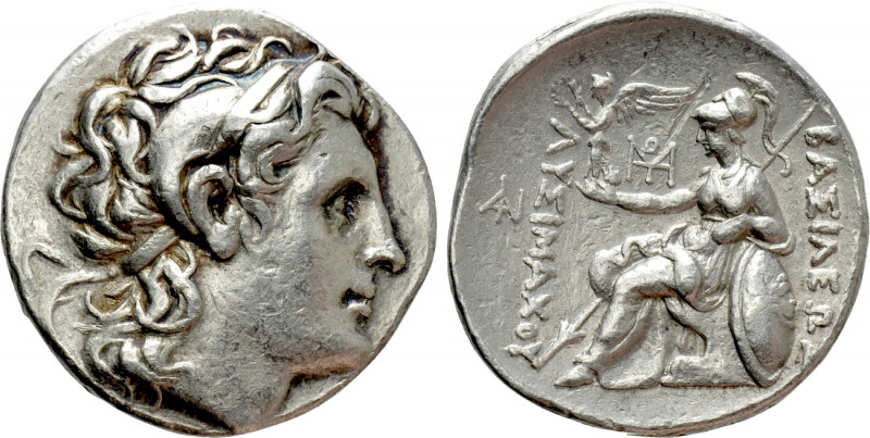 KINGS OF THRACE (Macedonian). Lysimachos (305-281 BC). Tetradrachm. Pella. 

O...