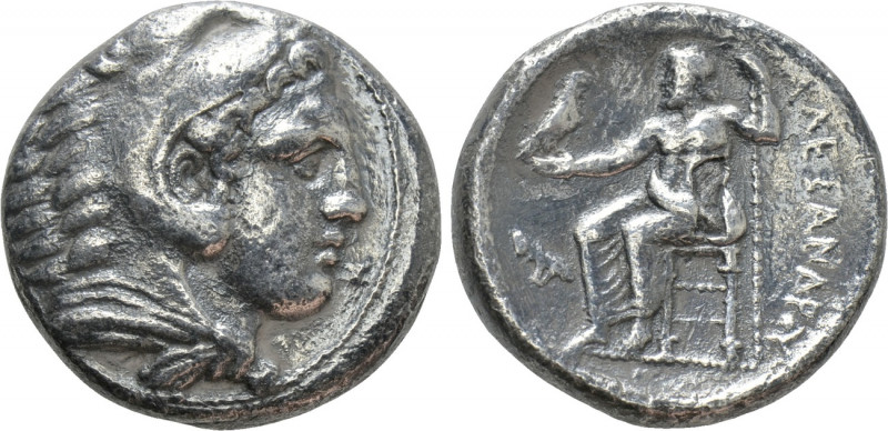 KINGS OF MACEDON. Alexander III 'the Great' (336-323 BC). Tetradrachm. Amphipoli...