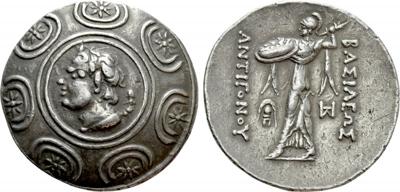 KINGS OF MACEDON. Antigonos II Gonatas. (277/6-239 BC). Tetradrachm. Pella. 

...